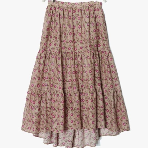 Mother Denim: Xirena Iris Skirt Khaki Pink